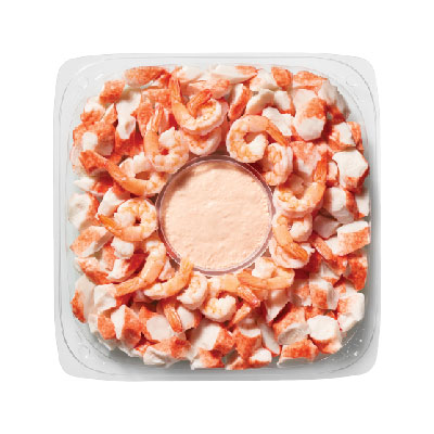 Shrimp, Surimi and Dip Platte